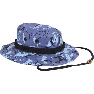 Klobouk Rothco Boonie sky blue camo digital