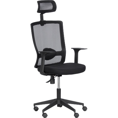 Президентски офис стол Carmen 7548 - черен (3520358)