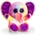 Keel Toys - Анимотсу - Плюшена играчка - Цветно слонче