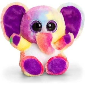 Keel Toys - Анимотсу - Плюшена играчка - Цветно слонче