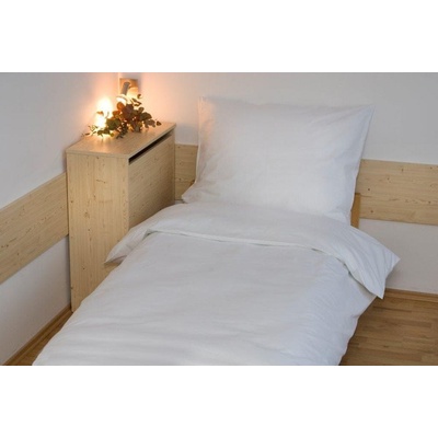 Brotex obliečky bavlna UNI Biela hotelový uzávěr 140x220 70x90