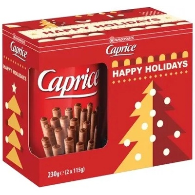 Caprice Plněné trubičky Xmas pack 2 x 115 g – Zbozi.Blesk.cz