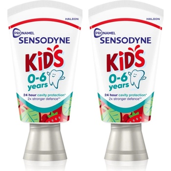 Sensodyne Pronamel Kids детска паста за зъби 0-6 Years 2x50ml