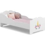Kobi Детско легло ANNA с принт (160 х 80 см, unicorn)