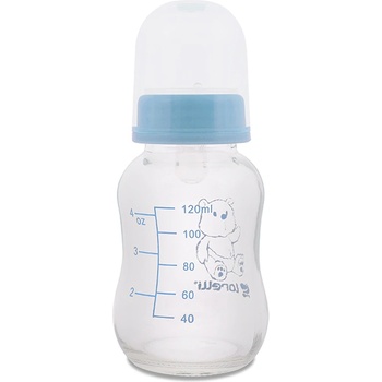 Baby Care Стъклено шише Lorelli - 120 ml, Moonlight Blue (10200610004)