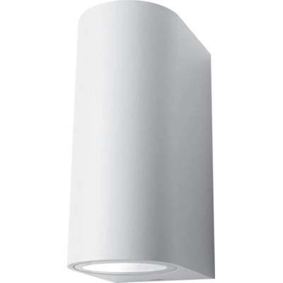 VIVALUX Фасадно осветително тяло porto/r 2xgu10 wh ip44 (viv004665)