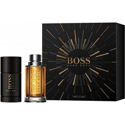 HUGO BOSS The Scent подаръчен комплект с тоалетна вода 100мл и део стик 75мл за мъже 1 бр