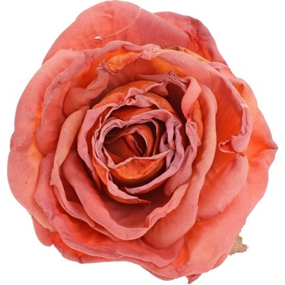 HLAVA RUŽA ORANŽOVÁ PRIEM:6CM BAL:36KS