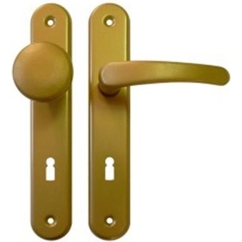 Trebor Kľučka MICHAELA 72 kľučka/guľa otočná kľúčová Zlatá Z10536