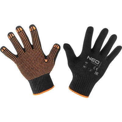 NEO TOOLS Работни ръкавици, памук и полиестер, на точки, размер 10 97-620-10 (97-620-10)