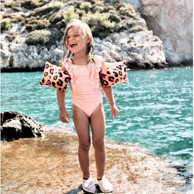 Swim Essentials : Ръкавели за деца от 0-2 години - "Rose Gold Leopard (SWE-2020SE34)