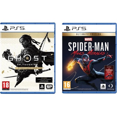 Ghost of Tsushima (Director’s Cut) + Marvel’s Spider-Man: Miles Morales (Ultimate Edition)