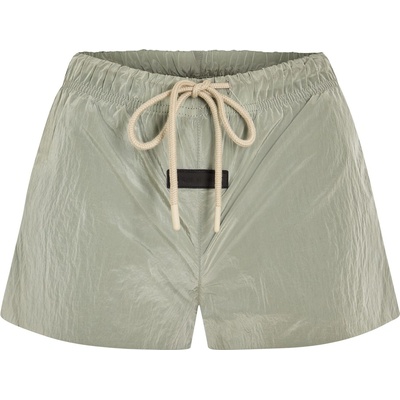 Fear of god essentials Поларени къси панталони FEAR OF GOD ESSENTIALS Women's Running Fleece Jogger Shorts - Seal