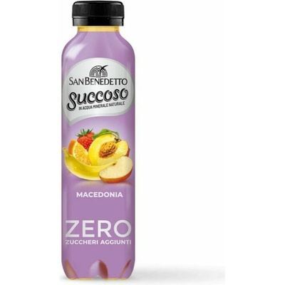 San Benedetto Džus Macedonia Zero mix ovoce bez cukru 400 ml
