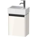 Duravit Ketho. 2 - Шкафче за умивалник 44x36x24 см, 1 врата, панти отляво, лъскаво бяло K25071L22220000 (K25071L22220000)