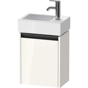 Duravit Ketho. 2 - Шкафче за умивалник 44x36x24 см, 1 врата, панти отляво, лъскаво бяло K25071L22220000 (K25071L22220000)
