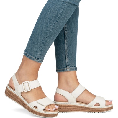 Dámské sandály Rieker 62760-60 Béžova – Zboží Dáma Dámské sandály Rieker 62760-60 Béžova – Zboží Dáma