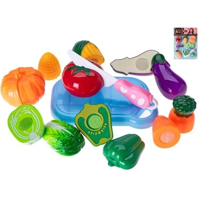 Mikro Комплект плодове и зеленчуци с велкро 16 бр