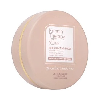 ALFAPARF Milano Lisse Design Keratin Therapy Rehydrating Mask 200 ml
