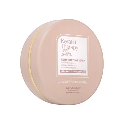 ALFAPARF Milano Lisse Design Keratin Therapy Rehydrating Mask 200 ml