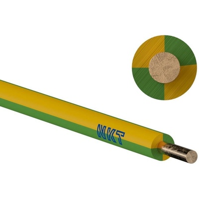 NKT CY H05V-U 1 žlutozelený 1 m