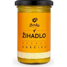 Lhotský Včelař Medové čatní chutney Žihadlo Medová hořčice 265 g