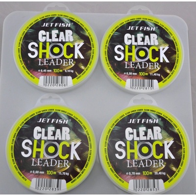 Jet Fish Clear Shock Leader 100m 0,5mm