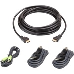 ATEN USB HDMI Secure KVM Cable Kit 3m Black 2L-7D03UHX4 (2L-7D03UHX4)