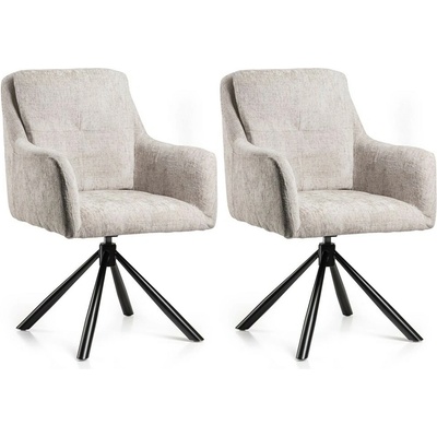 HowHomely Idaho cappuccino 2 ks – Zboží Mobilmania