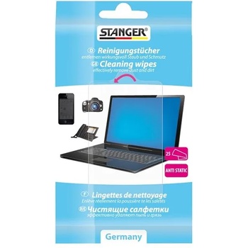 Image 1 of Stanger Кърпи за почистване на екрани Stanger, 25 броя
