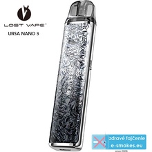 Lost Vape Ursa Nano 3 Pod 1200 mAh Glacial Silver 1 ks