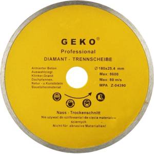 GEKO Диамантен диск Profi 180x8x25, 4 mm 61864 (G00242)