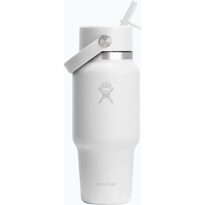 Hydro Flask Wide Flex Straw Travel 621 ml white