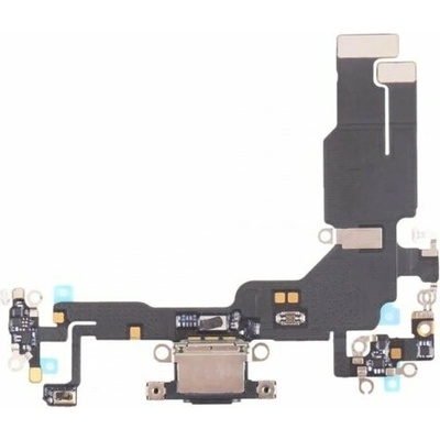 Nabíjací obvod + Flex kábel iPhone 15 - čierny IPH0235