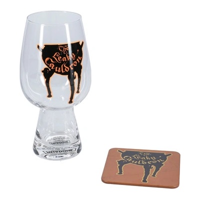 Sklenice táckem Harry Potter Děravý kotel 550 ml