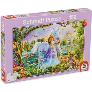 Schmidt Spiele Пъзел Schmidt от 150 части - Принцесата и еднорогът (56307) - ozone