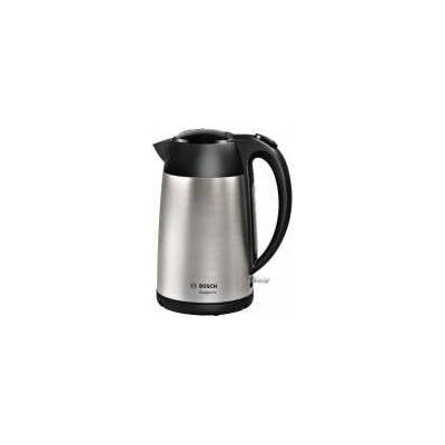 Bosch Kettle DesignLine TWK3P420 Electric, 2400 W, 1.7 L, Stainless steel, 360° rotational base, Stainless steel/black