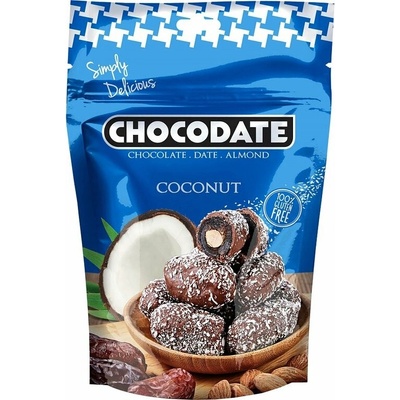 DUBAJ Chocodate čokodatle s mandlí v kokosové čokoládě 90 g