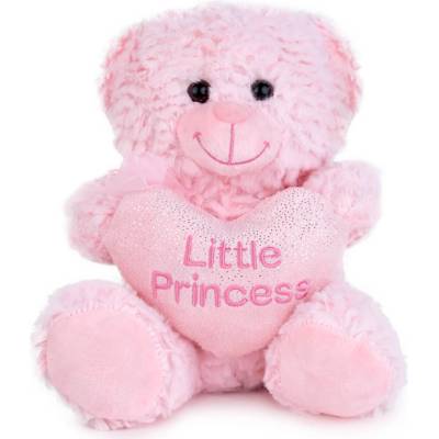 Amek Toys ПЛЮШЕНО МЕЧЕ СЪС СЪРЦЕ 25 СМ РОЗОВО/СИНЬО