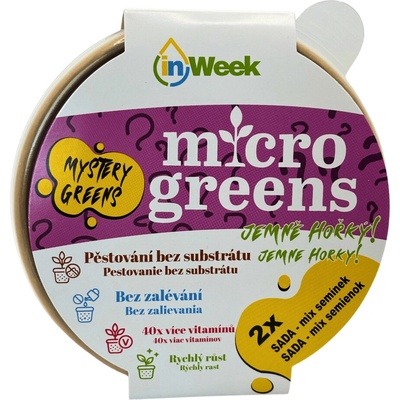 Mystery růžový microgreens semínka + dárek k nákupu