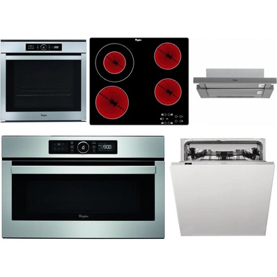 Set Whirlpool ABSOLUTE AKZM 8480 IX + AKT 8130/NE + AKR 749/1 IX + ABSOLUTE AMW 730 IX + WIC 3C33 PFE