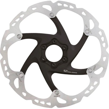 SHIMANO DEORE XT RT86 203mm stříbrná černá