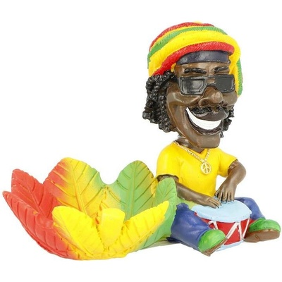 KRCZ Cigaretový popelník Rasta Man Jamaica 11cm