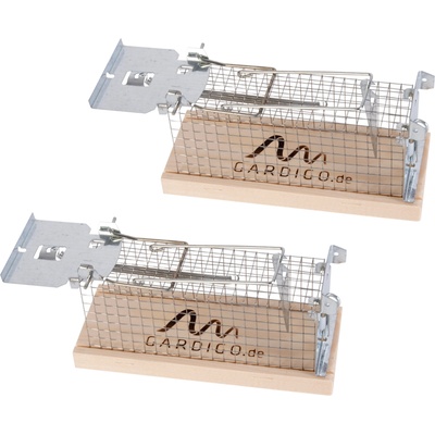 Gardigo Комплект от 2 бр. живохващащ капан за мишки Gardigo (630402-10)