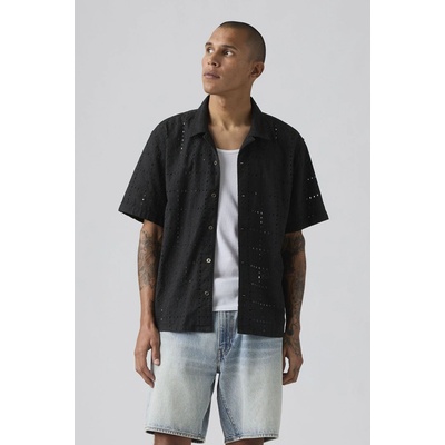 Levi's pánska košel'a Sunset Camp Eyelet 005H5-0002 čierna