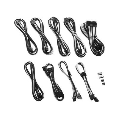 CableMod PRE ModMesh RT-Series Kábel Kits pre ASUS ROG amp; Seasonic - čierno-biela CM-PRTS-FKIT-NKKW-R