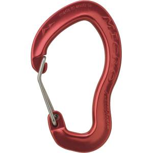 AustriAlpin Карабинер с щифт Austrialpin Micro Colors Wire Snapgate carabiner - Red Anodized - размер One Size (321-0137-0311)