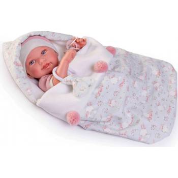 Antonio Juan 50159 PIPA realistická miminko s celovinylovým tělem 42 cm