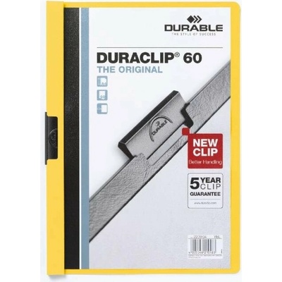 Durable Obal s klipom DURACLIP Original 60 žltý
