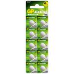 GP Batteries Бутонна алкална батерия GP189 LR-1130/ 10 бр. /pack цена за 1 бр. / 1.55V GP (GP-BA-189F-U10) - topmall
